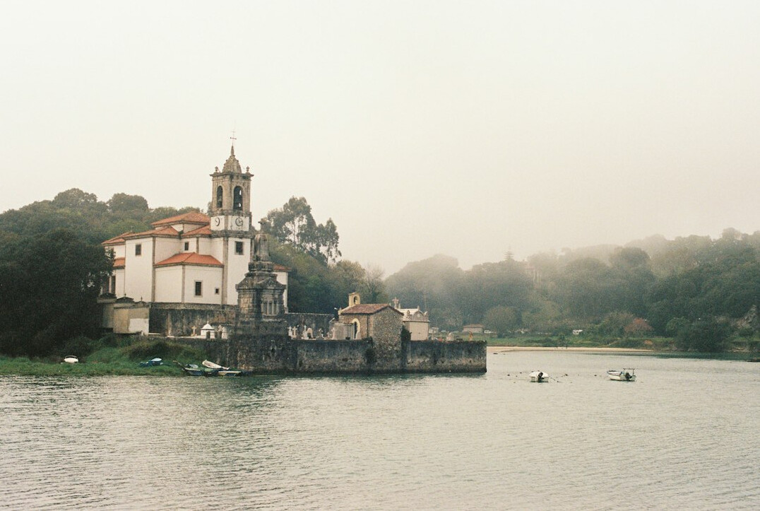 foggy graveyard