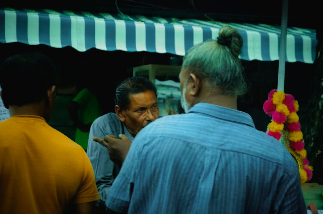 tense dialogue scene