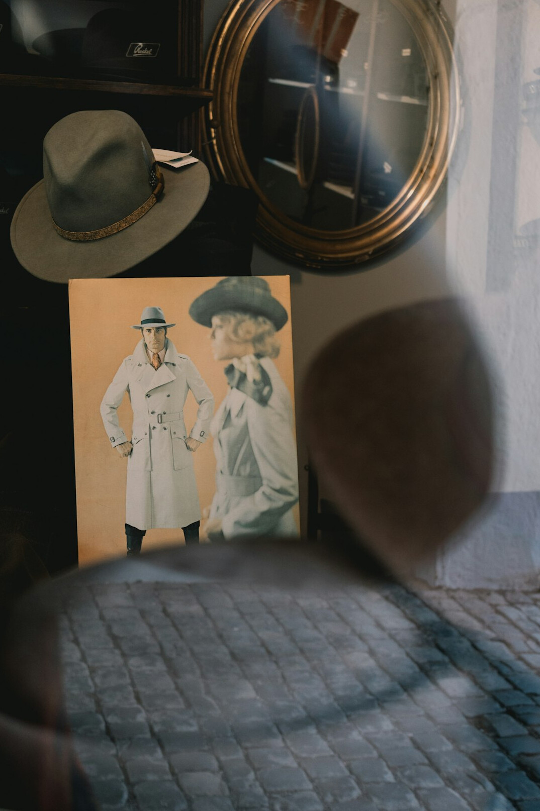vintage detective illustration